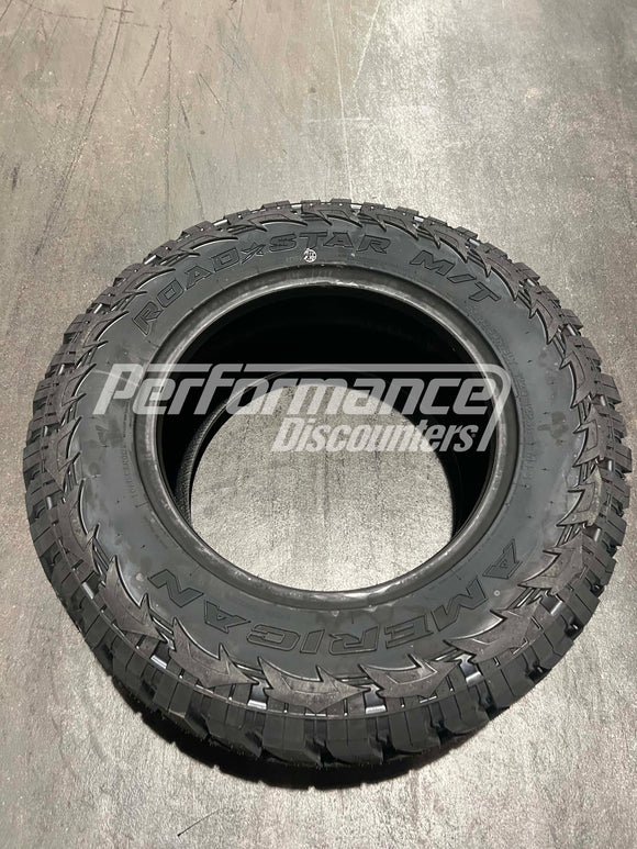 33x12.50R18 American Roadstar M/T 122Q BSW F 33 12.5 18 33125018