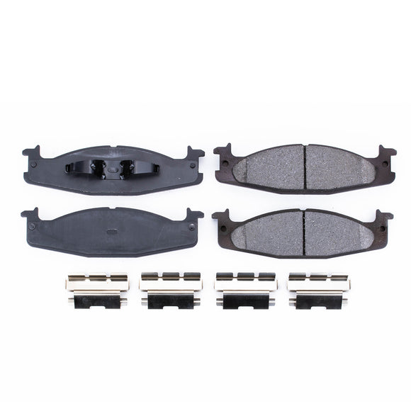 PowerStop Z17 Evolution Ceramic Brake Pads With Hardware