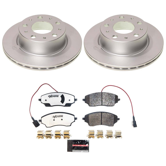 Z36 Truck & Tow Premium Carbon-Fiber Ceramic Brake Pad and Fully Coated Rotor Ki