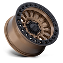 18X9 KMC KM552 IMS Matte Bronze With Gloss Black Lip 6x135 ET30 Wheel Rim
