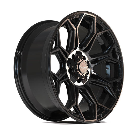 4Play Gen3 4P83 20x9 Black Brushed Face Tinted Wheel 5x127 ET0 CB87.1