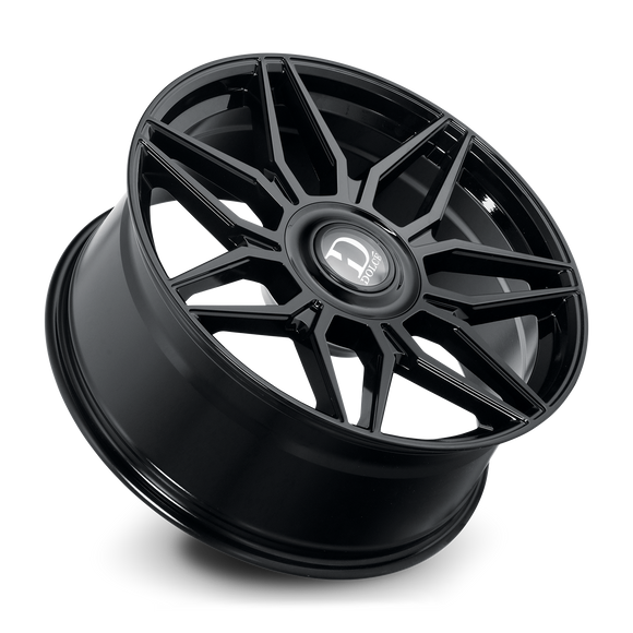 22x9.5 Dolce VERONA Glossy Black Wheel 6x135 ET35 CB106.2