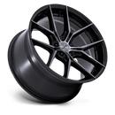 20x11 Niche NC279 Prodigy 5 Gloss Black Dark Tinted Clear 5x120 ET50 Wheel