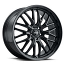 17x7.5 Voxx Masi Gloss Black 5x108 ET40 wheel/rim