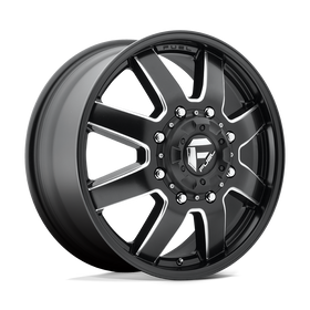 22x8.25 Fuel Off-Road D538 Maverick Matte Black Milled 8x210 ET105 CB154.3 Wheel