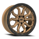 17x8 Vision 405 Korupt Satin Bronze 5x120 ET30 Wheel Rim