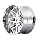 22x12 Cali Off-Road Invader Chrome 8x170 ET-51 CB125.2 Wheel Rim