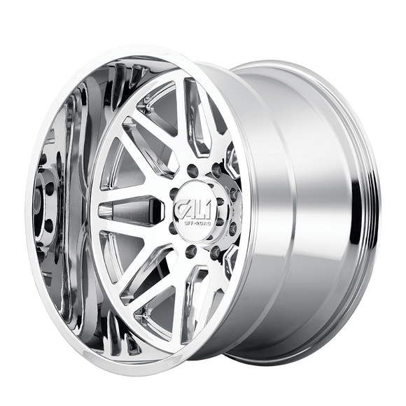 22x12 Cali Off-Road Invader Chrome 8x170 ET-51 CB125.2 Wheel Rim