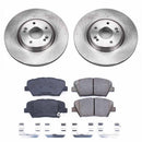 PowerStop OE Stock Replacement Low-Dust Ceramic Brake Pad and Rotor Kit