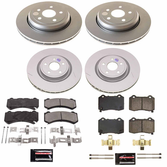 Z23 Daily Driver Premium Carbon-Fiber Ceramic Brake Pad and Fully Coated Rotor K