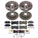 PowerStop Track Day Spec High-Performance Brake Pad and Rotor Kit