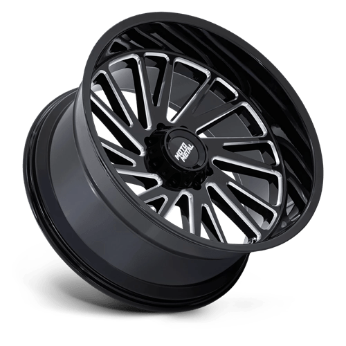 24X12 Moto Metal MO811 Combat Gloss Black Milled 5x127 ET-44 Wheel Rim