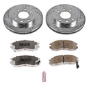 PowerStop Z26 Street Performance Ceramic Brake Pad and Drilled & Slotted Rotor K