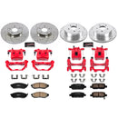 PowerStop Z23 Daily Driver Carbon-Fiber Ceramic Pads Drilled & Slotted Rotor & C
