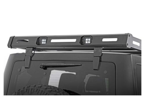 Rough Country Roof Rack Black Series Lights For Jeep Wrangler JK 07-18