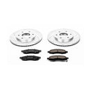 PowerStop Z23 Daily Driver Carbon-Fiber Ceramic Brake Pad and Drilled & Slotted