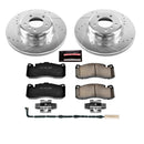 PowerStop Z23 Daily Driver Carbon-Fiber Ceramic Brake Pad and Drilled & Slotted