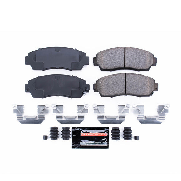 PowerStop Z23 Evolution Sport Carbon-Fiber Brake Pads With Hardware