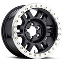 Vision 398BL Manx-Beadlock Gloss Black 17X8.5 ET-15 Wheel/Rim-2