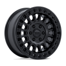 17x8 KMC KM552 IMS Matte Black Gloss Black Lip 6x139.7 ET32 CB106.1 Wheel