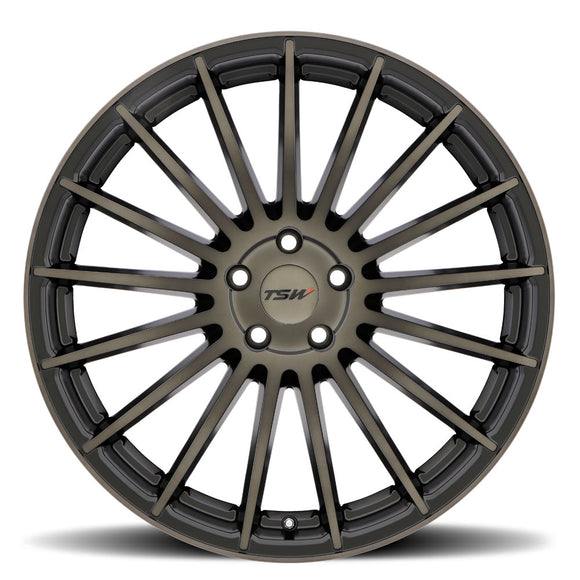 18X9.5 TSW Luco Black Wheel/Rim 5X112 ET35 1895LCU355112M72