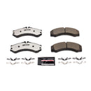 PowerStop Z36 Truck And Tow Carbon-Fiber Ceramic Brake Pads With Hardware