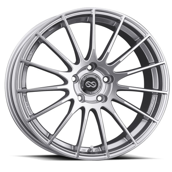 18X11 Enkei RS05-RR Silver Wheel/Rim 5x114.3 5-114.3 484-8110-6516SP