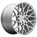 19X8.5 Rotiform R110 BLQ Gloss Silver Machined 5X112 ET35 wheel/rim-3