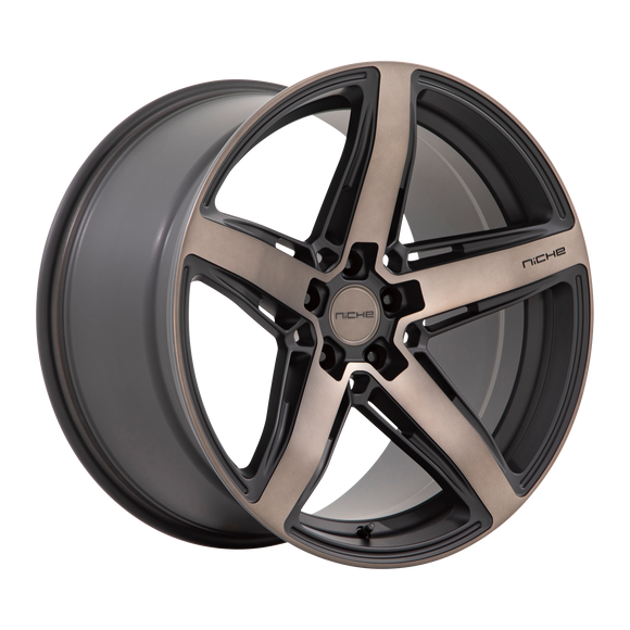 20x9 Niche M271 Teramo Matte Black With Dark Tint 5x120 ET38 CB72.56 Wheel