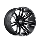 20X9 Moto Metal MO978 RAZOR Satin Black Machined 8X180 ET18 wheel/rim-2