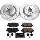 PowerStop Z23 Daily Driver Carbon-Fiber Ceramic Brake Pad and Drilled & Slotted