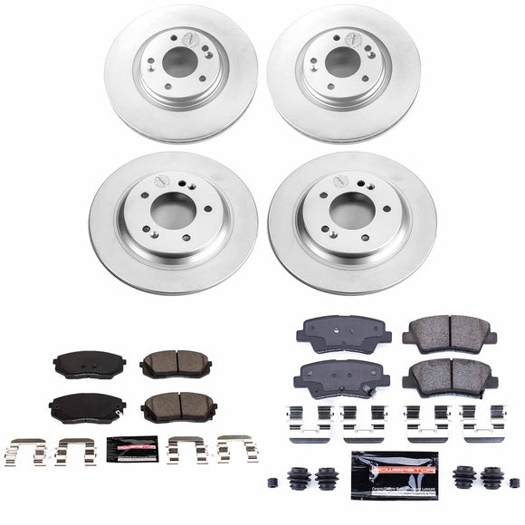 Z23 Daily Driver Premium Carbon-Fiber Ceramic Brake Pad and Fully Coated Rotor K