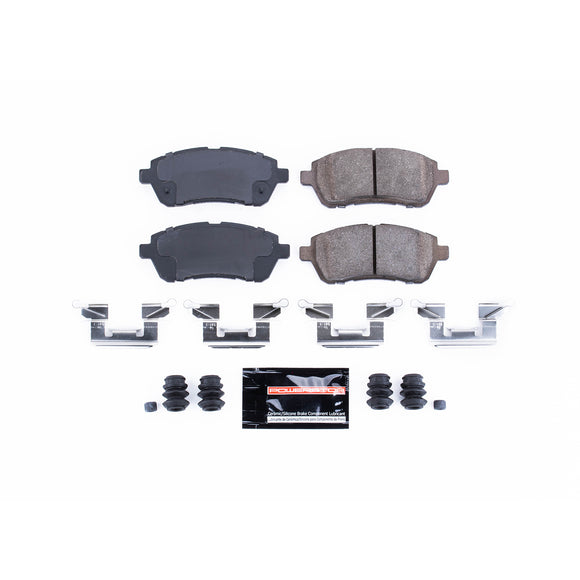 PowerStop Z23 Evolution Sport Carbon-Fiber Brake Pads With Hardware