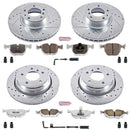 PowerStop Z26 Street Performance Ceramic Brake Pad and Drilled & Slotted Rotor K