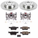 PowerStop OE Stock Replacement Low-Dust Ceramic Brake Pad, Rotor and Caliper Kit