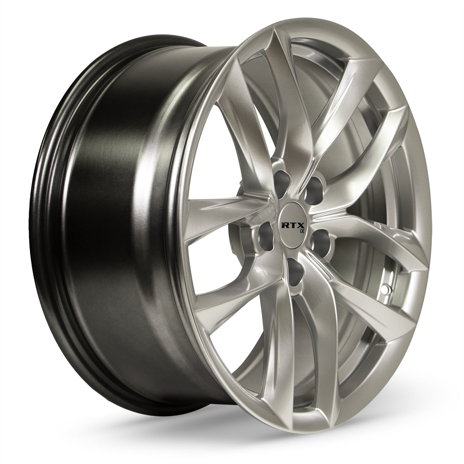 19x8.5 RTX Spider Hyper Silver 5x114.3 ET35 wheel/rim