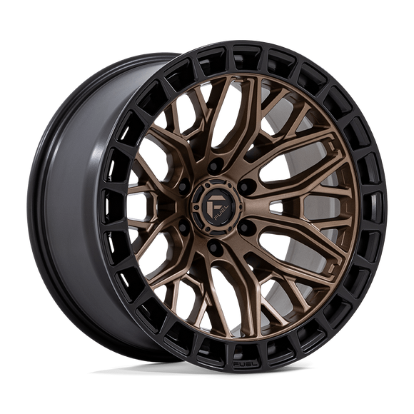 20x10 Fuel Off-Road FC869 Sigma Matte Bronze Matte Black Lip 6x139.7 ET-18 Wheel