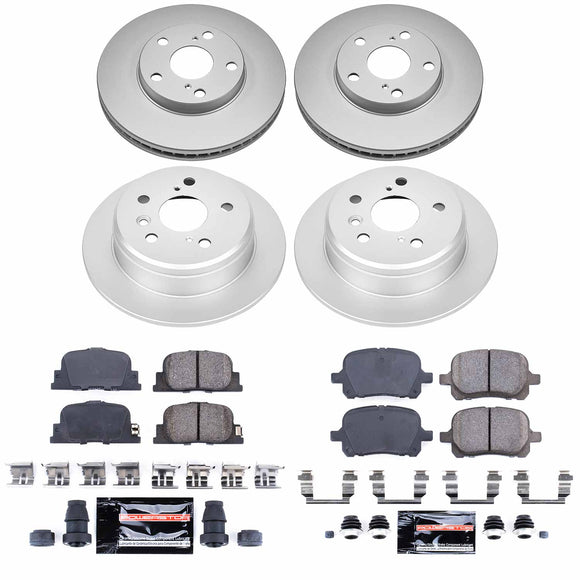 Z23 Daily Driver Premium Carbon-Fiber Ceramic Brake Pad and Fully Coated Rotor K