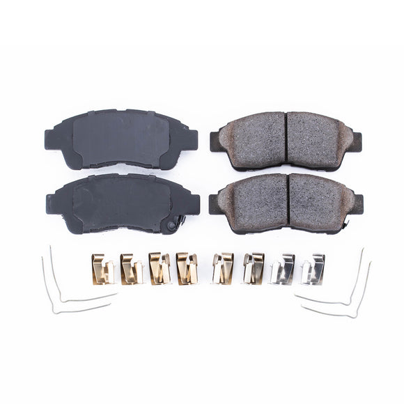 PowerStop Z17 Evolution Ceramic Brake Pads With Hardware