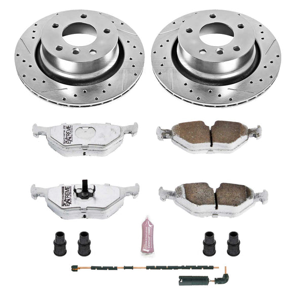 PowerStop Z26 Street Performance Ceramic Brake Pad and Drilled & Slotted Rotor K