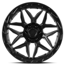 20x10 Lock Off-Road Matrix Black Ring 5x127 5x139.7 5x5 5x5.5 ET-18 Wheel