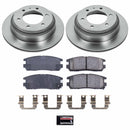 PowerStop OE Stock Replacement Low-Dust Ceramic Brake Pad and Rotor Kit