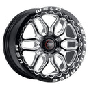 17x10 WELD Performance Laguna 6 Beadlock Black Milled 6x135 ET42Wheel Rim-1