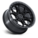 20x9 Fuel Off-Road FC896 Heathen Gloss Black Gunmetal Lip 6x139.7 ET1 Wheel
