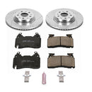 PowerStop Z23 Daily Driver Carbon-Fiber Ceramic Brake Pad and Drilled & Slotted