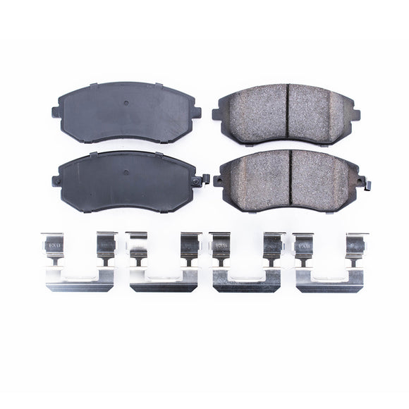 PowerStop Z17 Evolution Ceramic Brake Pads With Hardware
