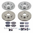 PowerStop Track Day High-Performance Brake Pad and Rotor Kit
