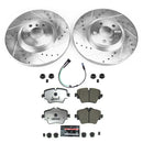 PowerStop Z26 Street Performance Ceramic Brake Pad and Drilled & Slotted Rotor K