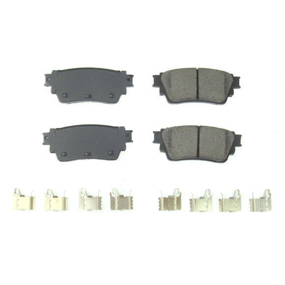 PowerStop Z17 Evolution Ceramic Brake Pads With Hardware