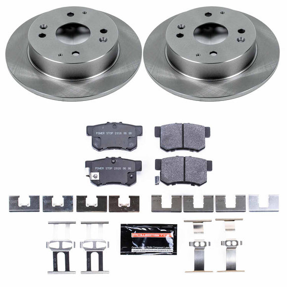 PowerStop Track Day Spec High-Performance Brake Pad and Rotor Kit